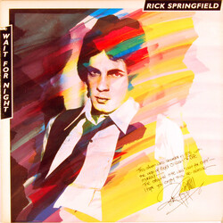 Rick Springfield Wait For Night Vinyl LP USED