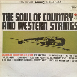 Billy Liebert The Soul Of Country And Western Strings Vinyl LP USED