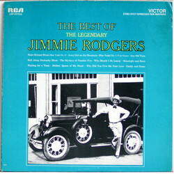 Jimmie Rodgers The Best Of The Legendary Jimmie Rodgers Vinyl LP USED