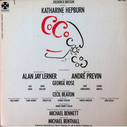 Katharine Hepburn Coco - The Original Broadway Cast Recording Vinyl LP USED
