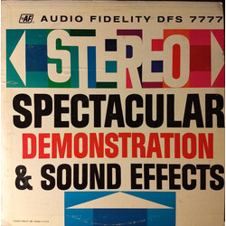 No Artist Stereo Spectacular Demonstration & Sound Effects Vinyl LP USED