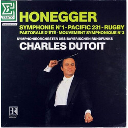 Arthur Honegger Symphonie No.1 - Pacific 231 - Rugby - Pastorale D'Été - Mouvement Symphonique No. 3 Vinyl LP USED