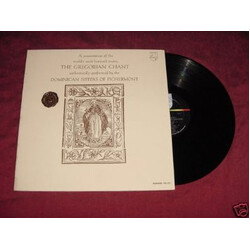 The Dominican Nuns Of Fichermont Gregorian Chants Vinyl LP USED