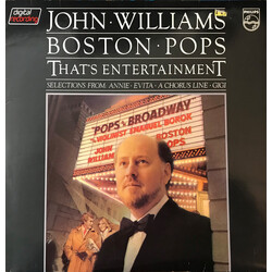 John Williams (4) / The Boston Pops Orchestra That's Entertainment / Pops On Broadway Vinyl LP USED