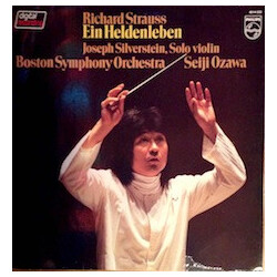 Richard Strauss / Joseph Silverstein / Boston Symphony Orchestra / Seiji Ozawa Ein Heldenleben Vinyl LP USED