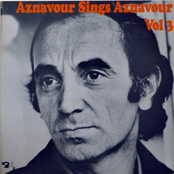 Charles Aznavour Aznavour Sings Aznavour Vol. 3 Vinyl LP USED