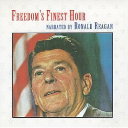 Ronald Reagan Freedom's Finest Hour Vinyl LP USED