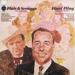 Flatt & Scruggs Final Fling (One Last Time (Just For Kicks)) Vinyl LP USED