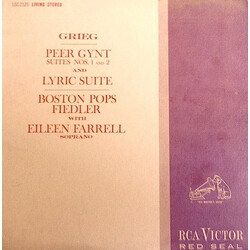 The Boston Pops Orchestra / Arthur Fiedler / Eileen Farrell / Edvard Grieg Peer Gynt Suites Nos. 1 And 2 - Lyric Suite, Op. 54 Vinyl LP USED