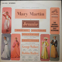 Mary Martin / George D. Wallace / Jack DeLon / Ethel Shutta / Robin Bailey (2) Jennie - The Original Broadway Cast Vinyl LP USED