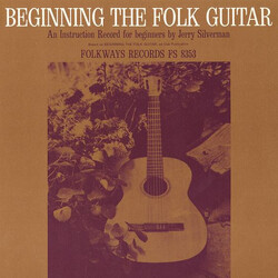 Jerry Silverman Beginning Folk Guitar: An Instruction Record For Beginners Vinyl LP USED