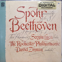 Louis Spohr / Ludwig van Beethoven / Sergiu Luca / Rochester Philharmonic Orchestra / David Zinman Concerto No. 8 / Konzertsatz / Two Romances Vinyl L