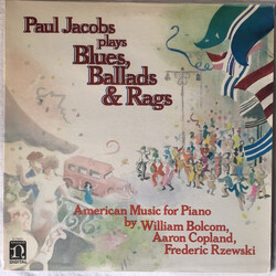 Paul Jacobs (3) Plays Blues, Ballads & Rags Vinyl LP USED