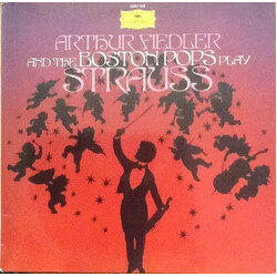 Arthur Fiedler / The Boston Pops Orchestra Play Strauss Vinyl LP USED