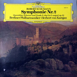 Robert Schumann / Berliner Philharmoniker / Herbert von Karajan Symphonie Nr.2 / Ouvertüre, Scherzo Und Finale E-dur (In E Major) Op. 52 Vinyl LP USED