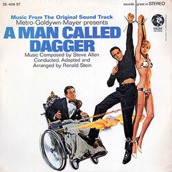 Steve Allen (3) A Man Called Dagger (Music From The Original Soundtrack) Vinyl LP USED