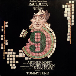 Maury Yeston / Raul Julia Nine - Original Broadway Cast Recording Vinyl LP USED