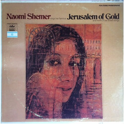 Naomi Shemer Naomi Shemer Sings Jerusalem Of Gold Vinyl LP USED