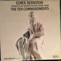 Elmer Bernstein Elmer Bernstein Conducts His Motion Picture Score From The Ten Commandments Vinyl LP USED