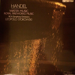 Georg Friedrich Händel / RCA Victor Symphony Orchestra / Leopold Stokowski Water Music / Royal Fireworks Music Vinyl LP USED