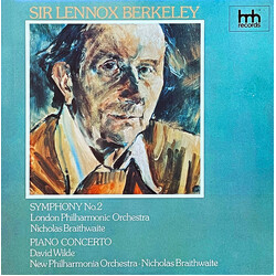 Lennox Berkeley Symphony No. 2 Op. 51 & Piano Concerto In B Flat Op. 29 Vinyl LP USED