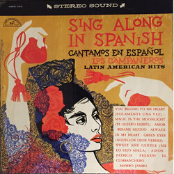 Los Campaneros Sing Along In Spanish (Cantamos En Espanol) Latin American Hits Vinyl LP USED