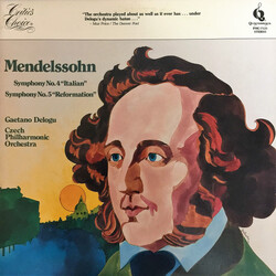 Felix Mendelssohn-Bartholdy Symphony No. 4 "Italian", Symphony No. 5 "Reformation" Vinyl LP USED