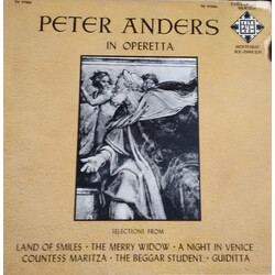 Peter Anders (2) In Operetta Vinyl LP USED
