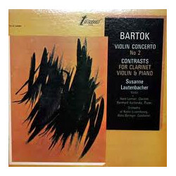 Béla Bartók Violin Concerto No. 2 / Contrasts Vinyl LP USED