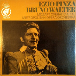 Wolfgang Amadeus Mozart / Ezio Pinza / Bruno Walter / Orchestra Of The Metropolitan Opera Association Of New York Mozart Operatic Arias Vinyl LP USED