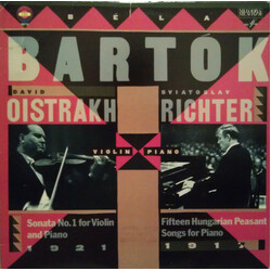 Sviatoslav Richter / David Oistrach Bela Bartok Vinyl LP USED