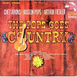 Chet Atkins / The Boston Pops Orchestra / Arthur Fiedler The "Pops" Goes Country Vinyl LP USED