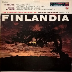 The Philadelphia Orchestra / Eugene Ormandy / Jean Sibelius / Edvard Grieg / Hugo Alfvén Finlandia Vinyl LP USED