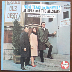 Al Dean & The All Stars From Texas To Nashville Vinyl LP USED