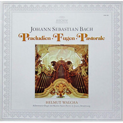 Johann Sebastian Bach / Helmut Walcha Praeludien • Fugen • Pastorale Vinyl LP USED