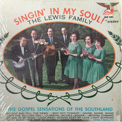 The Lewis Family Singin' In My Soul! Vinyl LP USED