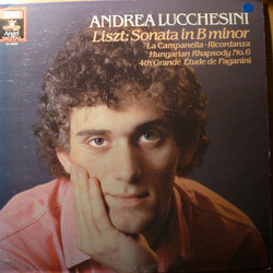 Andrea Lucchesini / Franz Liszt Sonata In B Minor / La Campanella / Ricordanza / Hungarian Rhapsody No.6 / 4th Grande Etude De Paganini Vinyl LP USED