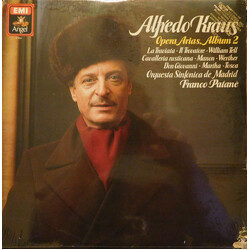 Alfredo Kraus / Orquesta Sinfónica De Madrid / Franco Patane Opera Arias Album 2 Vinyl LP USED