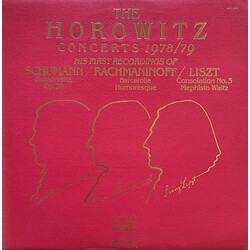 Vladimir Horowitz The Horowitz Concerts 1978/79 Vinyl LP USED