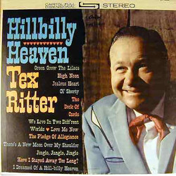 Tex Ritter Hillbilly Heaven Vinyl LP USED