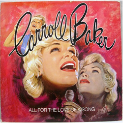 Carroll Baker All For The Love Of A Song Vinyl LP USED