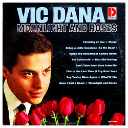 Vic Dana Moonlight And Roses Vinyl LP USED