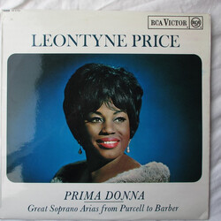 Leontyne Price Prima Donna-Great Soprano Arias From Purcell To Barber Vinyl LP USED
