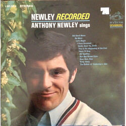 Anthony Newley Newley Recorded Vinyl LP USED