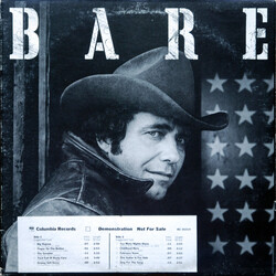 Bobby Bare Bare Vinyl LP USED