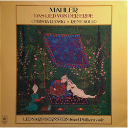 Gustav Mahler / Christa Ludwig / René Kollo / Leonard Bernstein / Israel Philharmonic Orchestra Das Lied Von Der Erde Vinyl LP USED