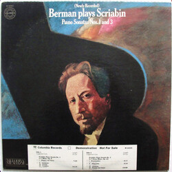 Lazar Berman / Alexander Scriabine Piano Sonatas Nos. 1 And 3 Vinyl LP USED