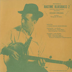 Roger Sprung Progressive Ragtime Bluegrass And Other Instrumentals 2 Vinyl LP USED
