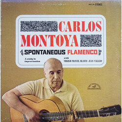 Carlos Montoya Spontaneous Flamenco Vinyl LP USED