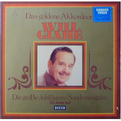 Will Glahé Das Goldene Akkordeon Vinyl LP USED